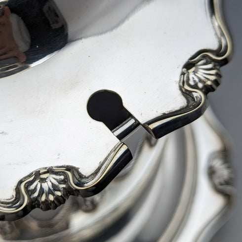 1910 年英國古董鍍銀果醬桶阿特金兄弟